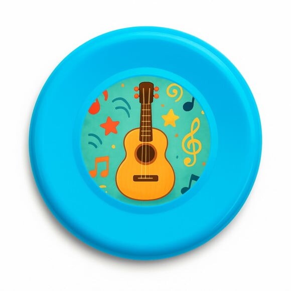 Disco de Arremesso Frisbee Violão