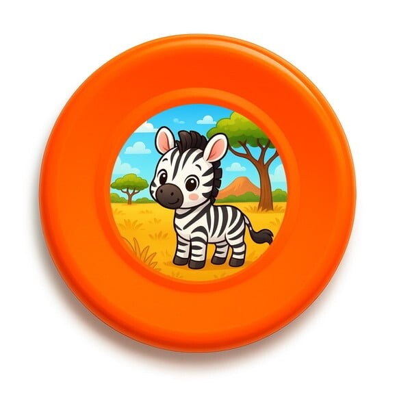 Disco de Arremesso Frisbee Zebra Baby
