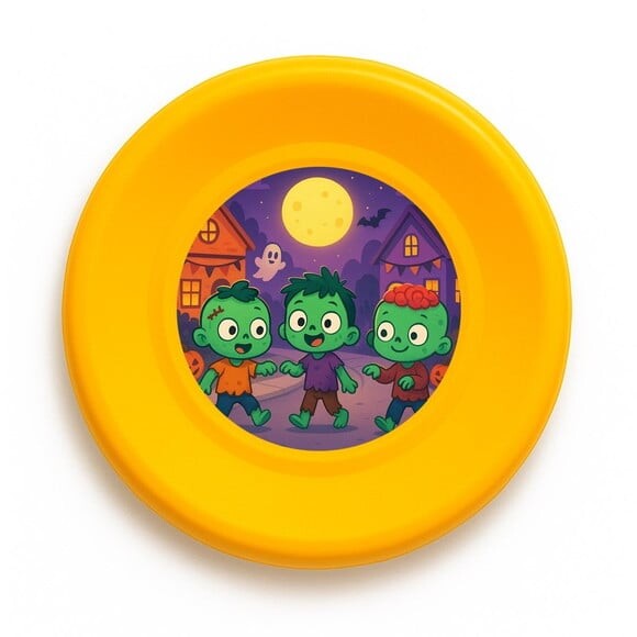 Disco de Arremesso Frisbee Zumbis Fofinhos