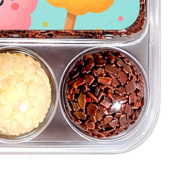 Embalagem Bolo Docinhos Personalizada Algodão Doce