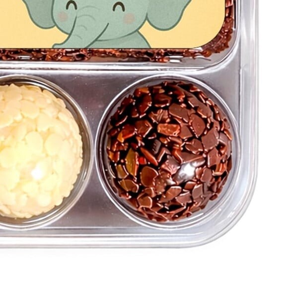 Embalagem Bolo Docinhos Personalizada Animais Fofinhos Baby