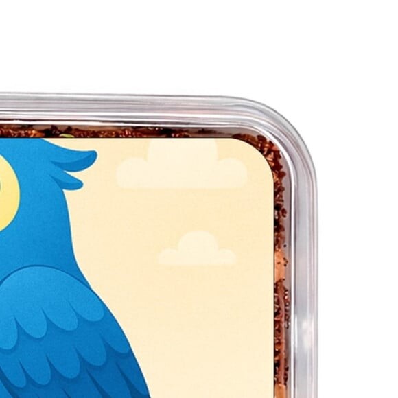 Embalagem Bolo Docinhos Personalizada Arara Azul