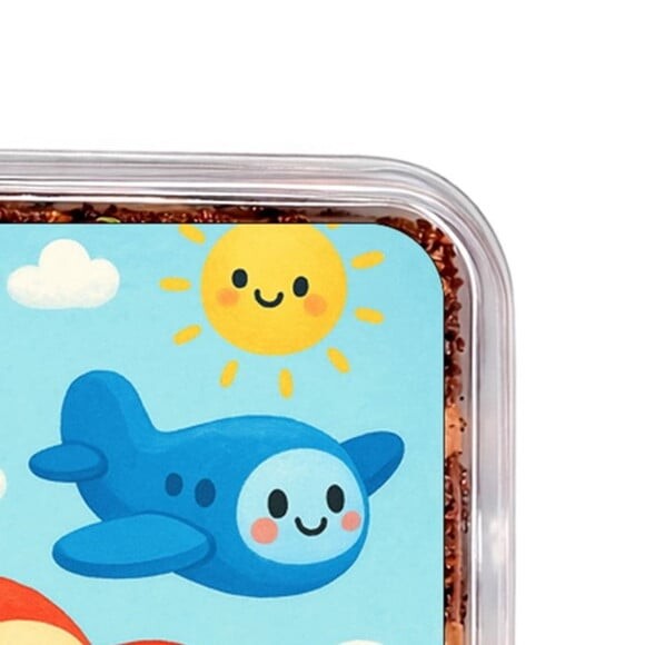 Embalagem Bolo Docinhos Personalizada Aviões