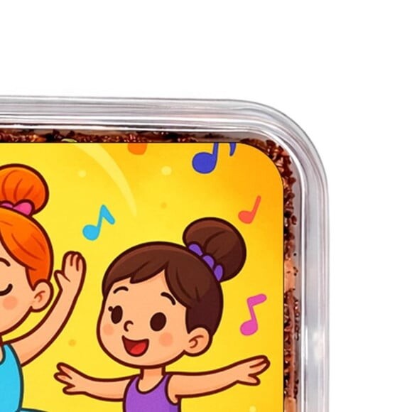 Embalagem Bolo Docinhos Personalizada Balé