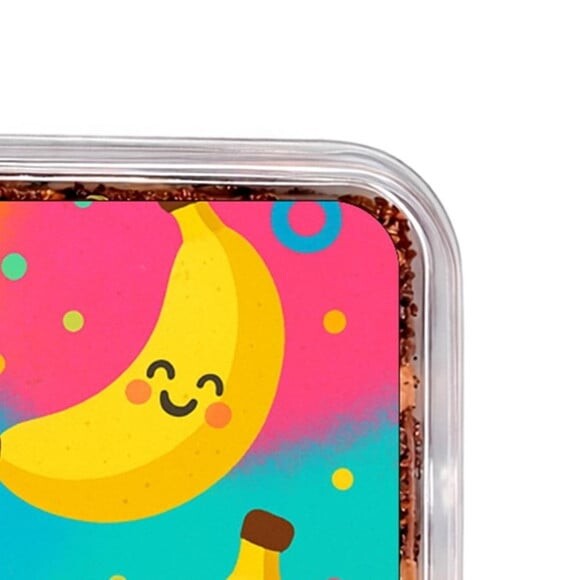 Embalagem Bolo Docinhos Personalizada Bananas Divertidas