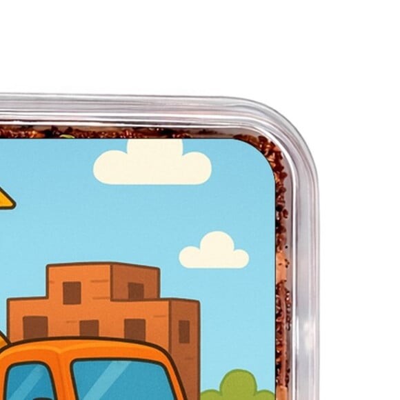 Embalagem Bolo Docinhos Personalizada Betoneira