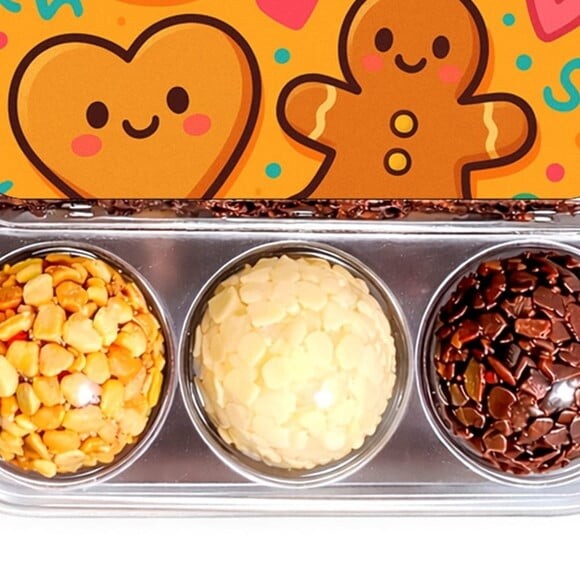 Embalagem Bolo Docinhos Personalizada Biscoitinhos