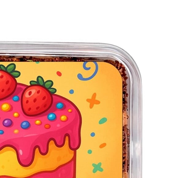 Embalagem Bolo Docinhos Personalizada Bolo Confeitado