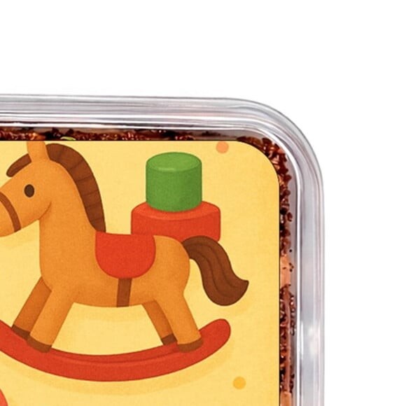 Embalagem Bolo Docinhos Personalizada Brinquedos Clássicos