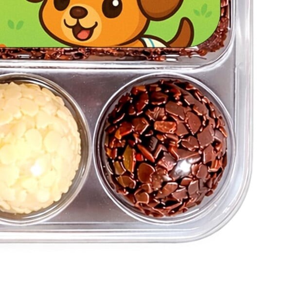 Embalagem Bolo Docinhos Personalizada Cachorrinhos Baby
