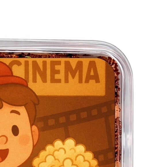 Embalagem Bolo Docinhos Personalizada Cinema Antigo