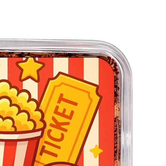 Embalagem Bolo Docinhos Personalizada Cinema