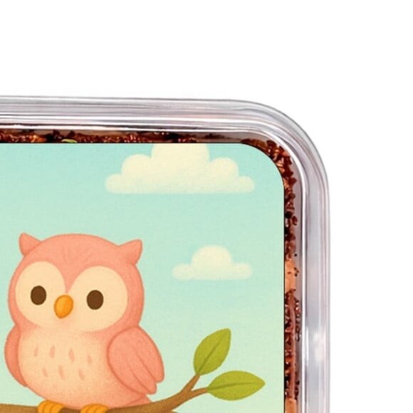 Embalagem Bolo Docinhos Personalizada Corujinhas