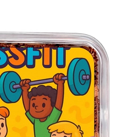 Embalagem Bolo Docinhos Personalizada Crossfit