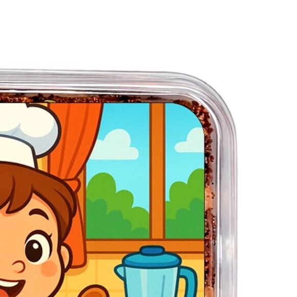 Embalagem Bolo Docinhos Personalizada Cozinha Kids
