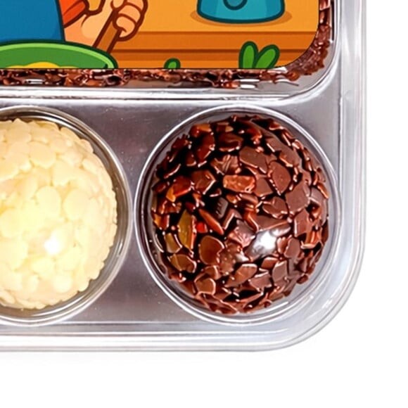 Embalagem Bolo Docinhos Personalizada Cozinha Kids