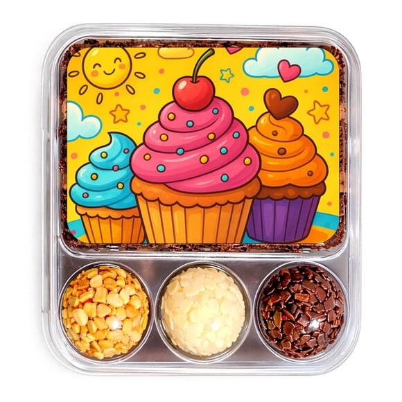 Embalagem Bolo Docinhos Personalizada Cupcakes
