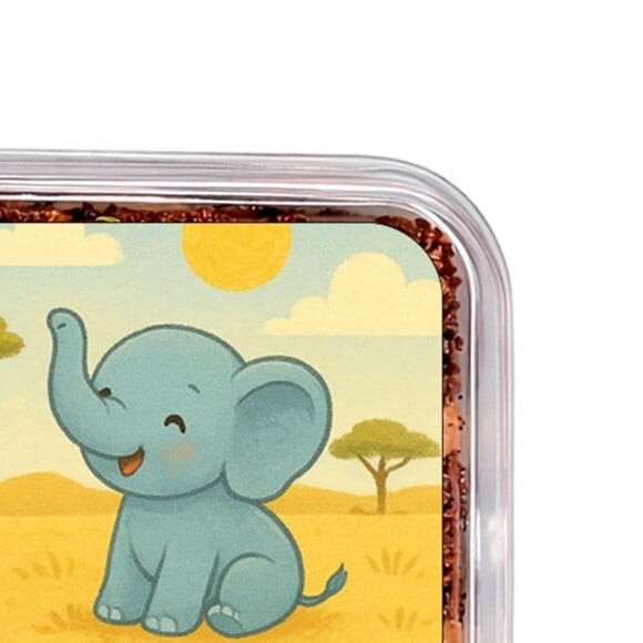 Embalagem Bolo Docinhos Personalizada Elefantinhos