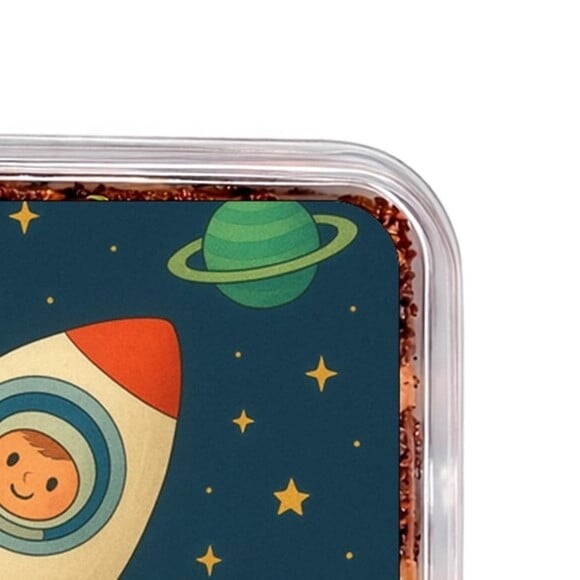 Embalagem Bolo Docinhos Personalizada Espaço Sideral