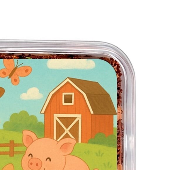 Embalagem Bolo Docinhos Personalizada Fazendinha