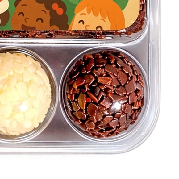 Embalagem Bolo Docinhos Personalizada Feliz Natal