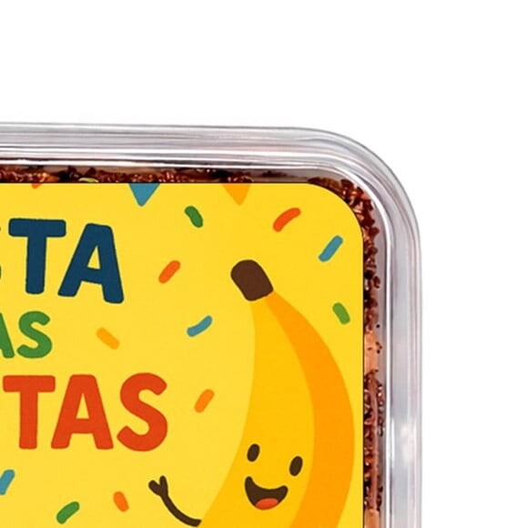 Embalagem Bolo Docinhos Personalizada Festa das Frutas