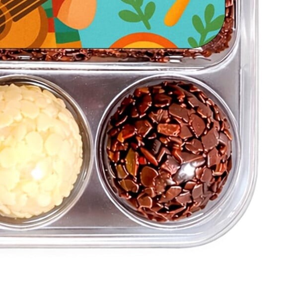 Embalagem Bolo Docinhos Personalizada Festa Mexicana