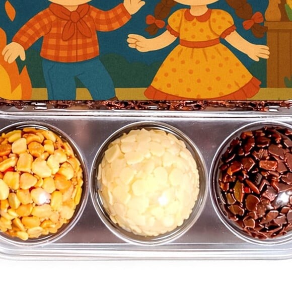 Embalagem Bolo Docinhos Personalizada Festa Junina