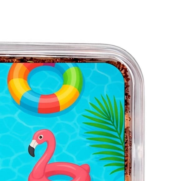 Embalagem Bolo Docinhos Personalizada Festa na Piscina