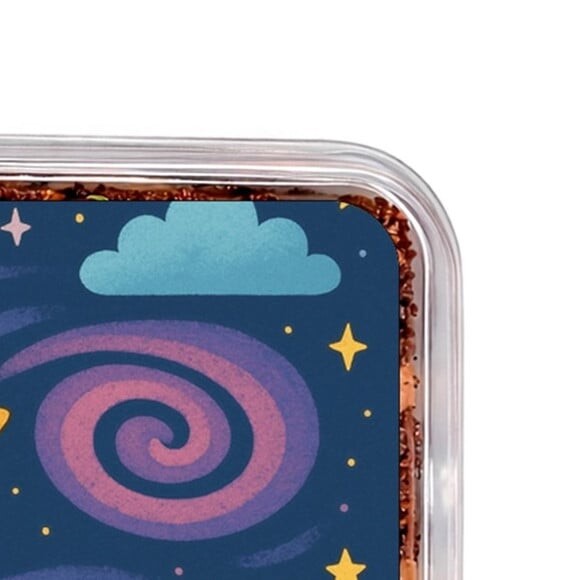 Embalagem Bolo Docinhos Personalizada Galáxia Mágica