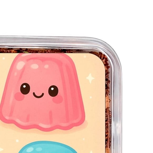 Embalagem Bolo Docinhos Personalizada Gelatinas
