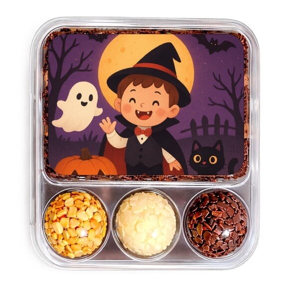 Embalagem Bolo Docinhos Personalizada Halloween