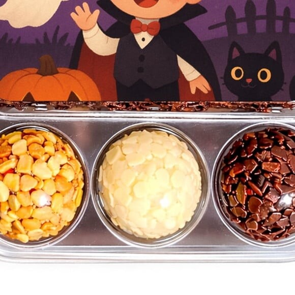 Embalagem Bolo Docinhos Personalizada Halloween