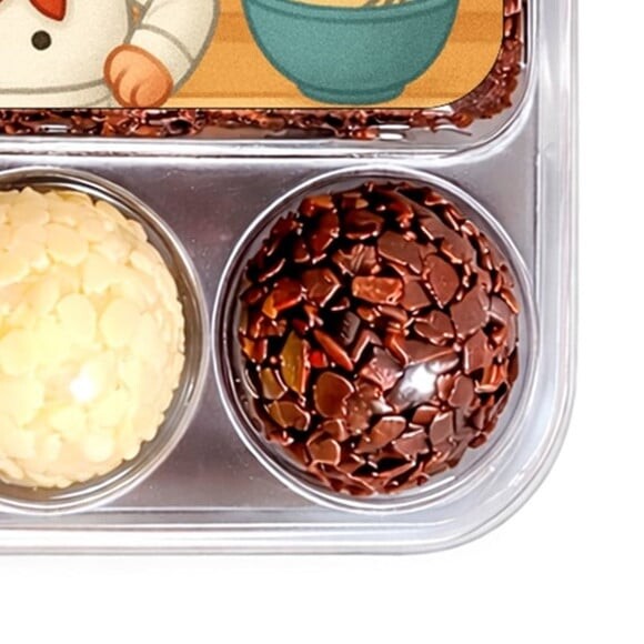 Embalagem Bolo Docinhos Personalizada Mini Chefe Menino