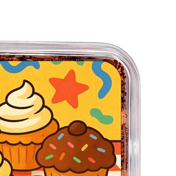 Embalagem Bolo Docinhos Personalizada Muffins