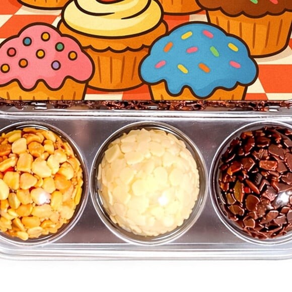 Embalagem Bolo Docinhos Personalizada Muffins