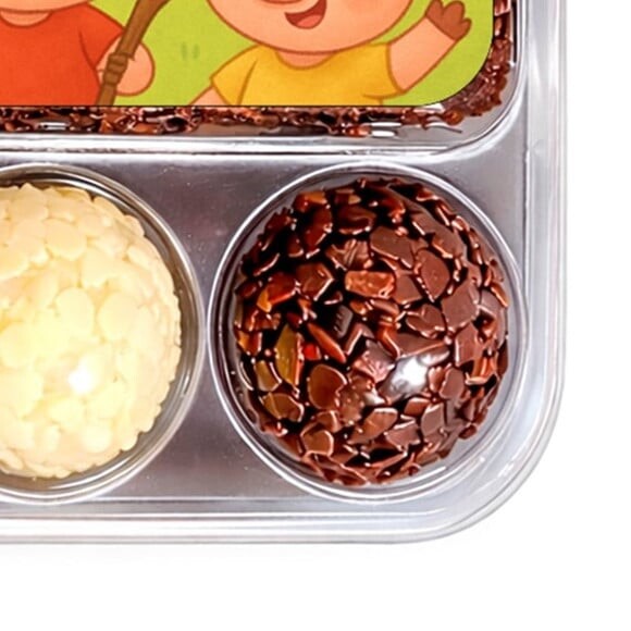 Embalagem Bolo Docinhos Personalizada os Três Porquinhos