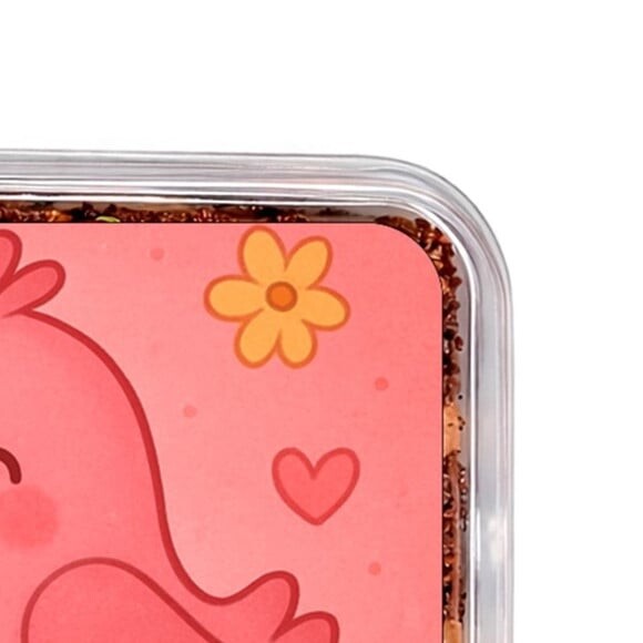 Embalagem Bolo Docinhos Personalizada Passarinho Rosa