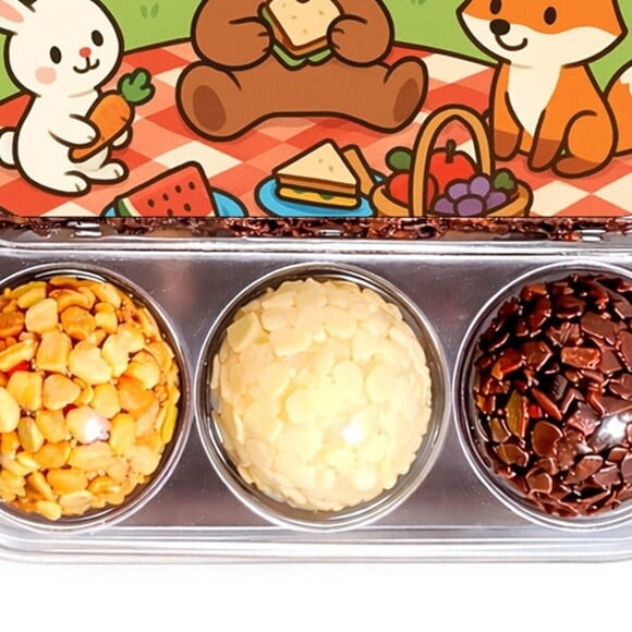 Embalagem Bolo Docinhos Personalizada Picnic