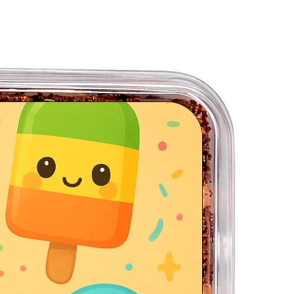 Embalagem Bolo Docinhos Personalizada Picolés