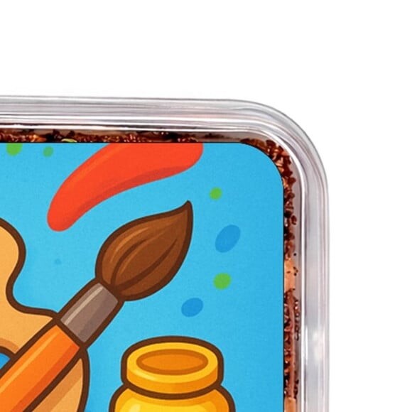 Embalagem Bolo Docinhos Personalizada Pintura e Tintas