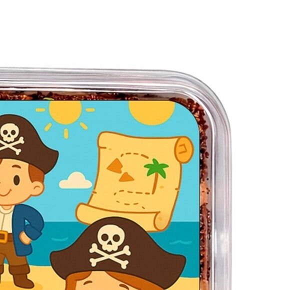 Embalagem Bolo Docinhos Personalizada Piratas