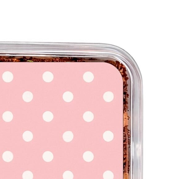 Embalagem Bolo Docinhos Personalizada Poá Rosa Bebê
