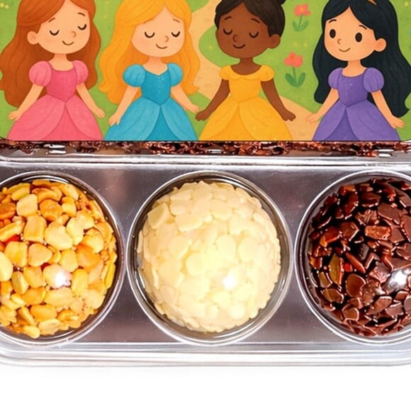 Embalagem Bolo Docinhos Personalizada Princesas Encantadas
