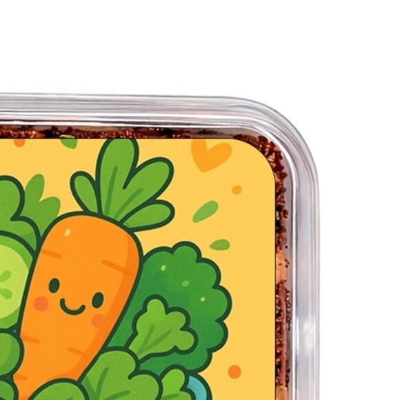 Embalagem Bolo Docinhos Personalizada Salada Divertida