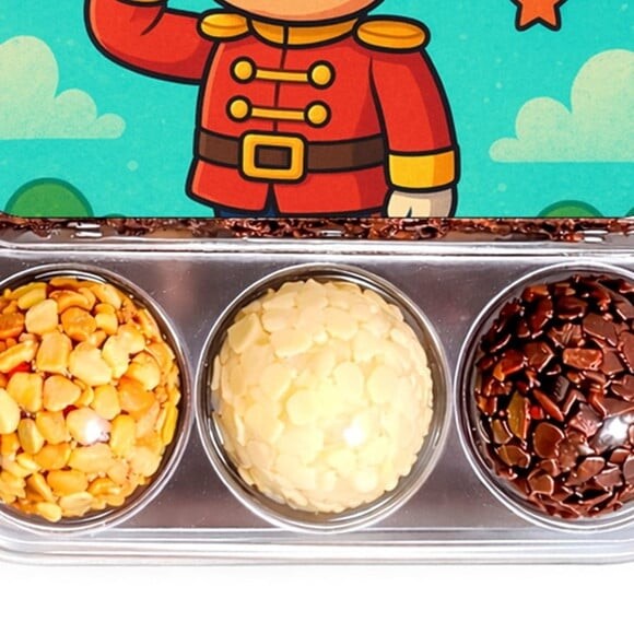 Embalagem Bolo Docinhos Personalizada Soldadinho de Chumbo