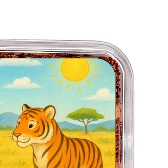 Embalagem Bolo Docinhos Personalizada Tigres