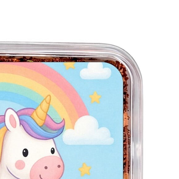 Embalagem Bolo Docinhos Personalizada Unicórnio