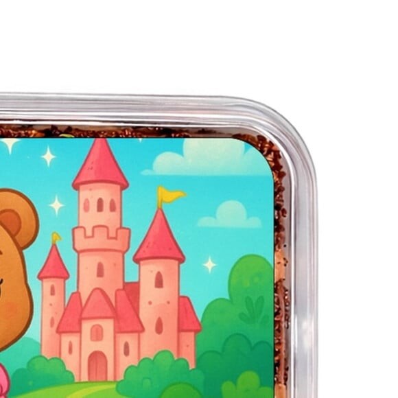 Embalagem Bolo Docinhos Personalizada Ursinha Princesa