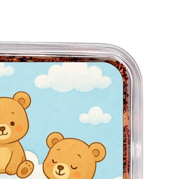 Embalagem Bolo Docinhos Personalizada Ursinhos na Nuvem